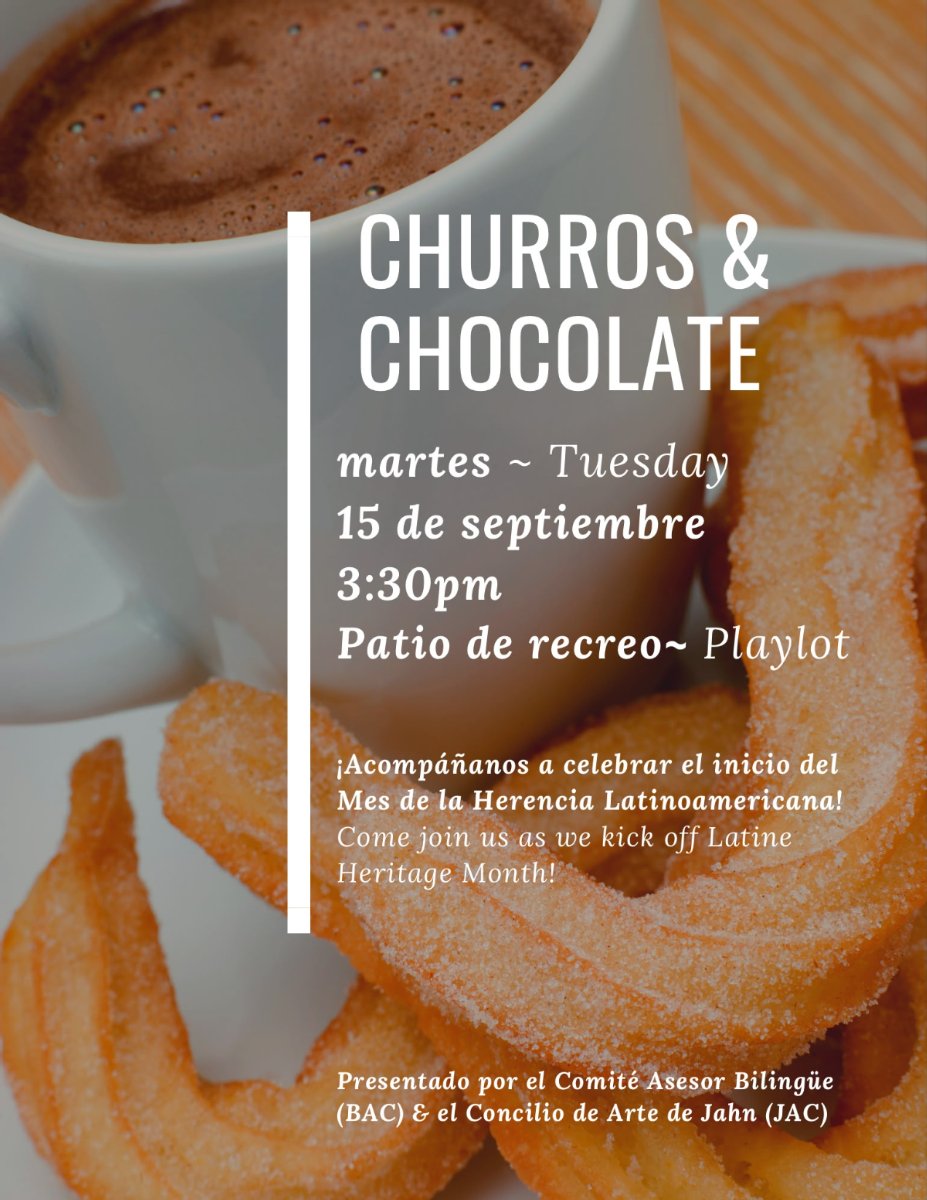 Churros & Chocolate Flyer